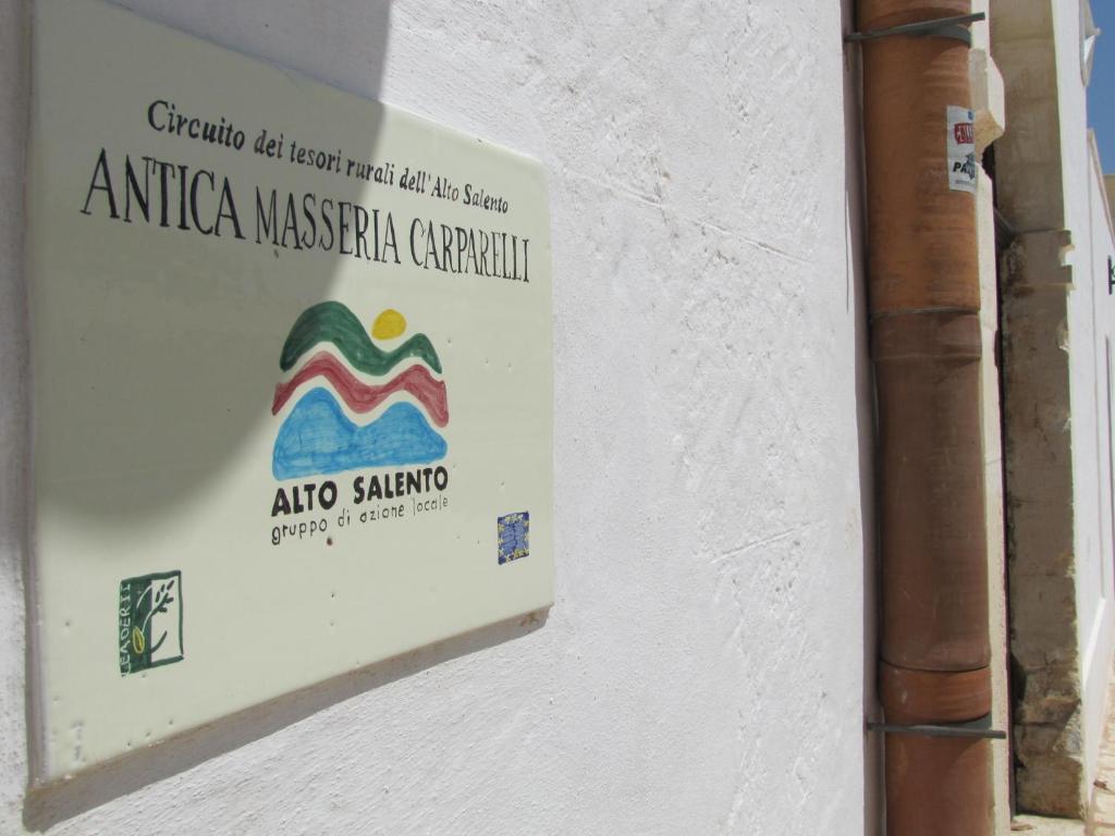Antica Masseria Carparelli Vendégház Ostuni Kültér fotó
